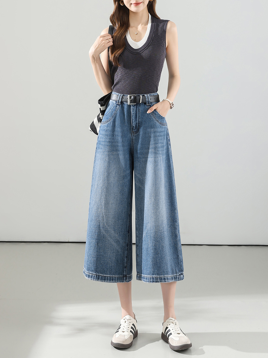 Cropped Straight-Leg Jeans - Image 7
