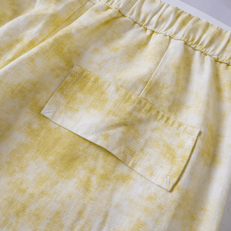 2026 Summer Ink Tencel Linen Elastic Waist Wide Leg Pants Slimming Casual Pants - Image 12