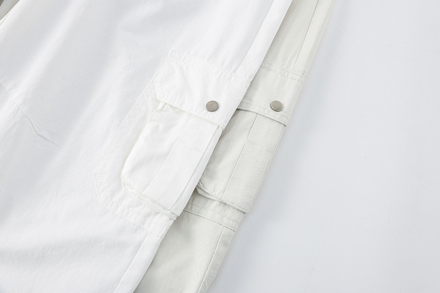 Summer 2026 New Machete Cargo Jeans Ninth Pants Wide Leg Pants - Image 10