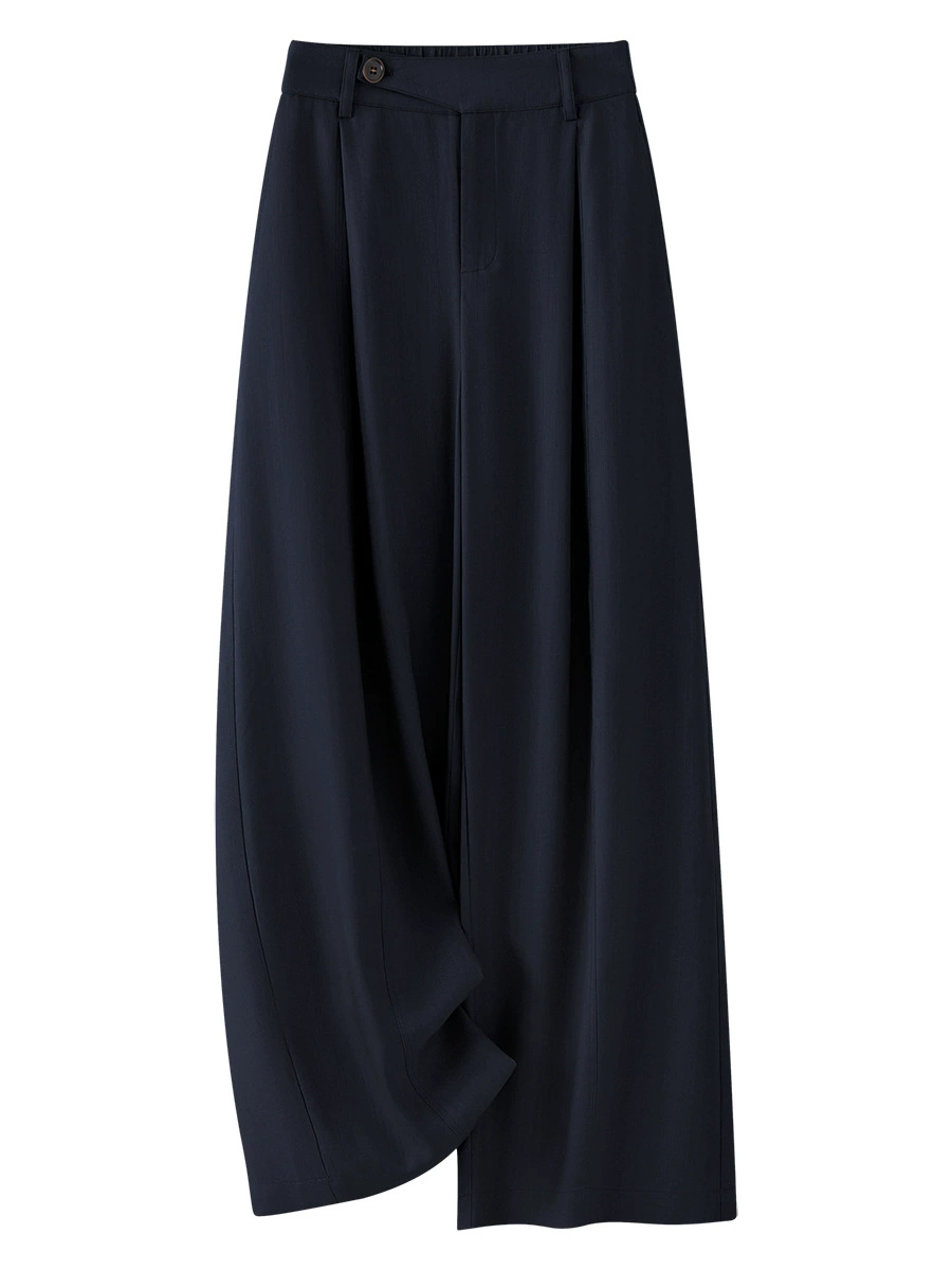 Linen-Tencel Straight Pants - Image 3