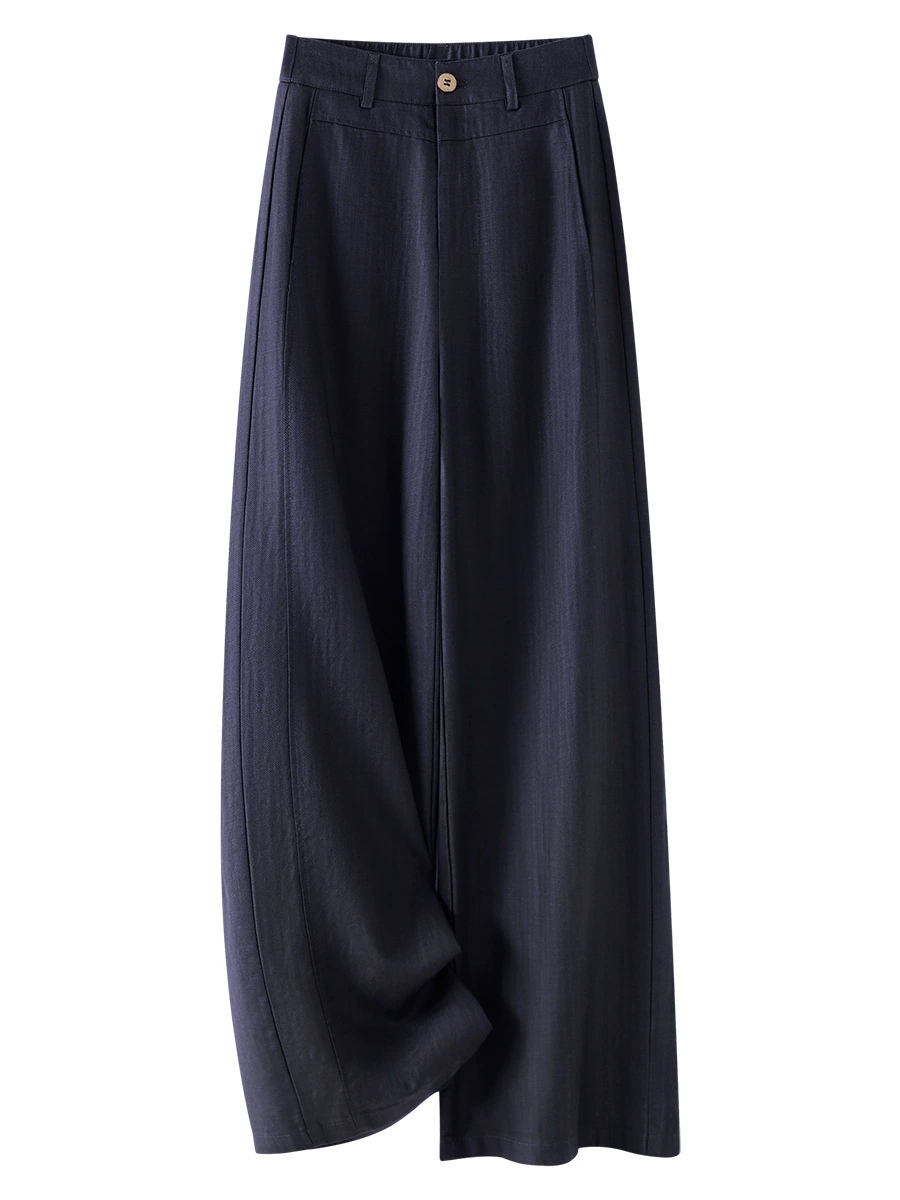 Linen-Tencel Old-Money Pants - Image 2