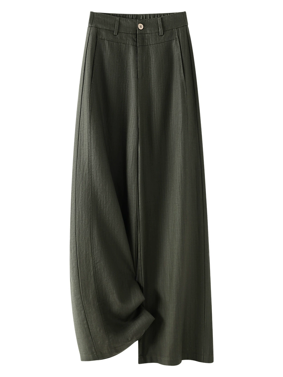 Linen-Tencel Old-Money Pants - Image 3