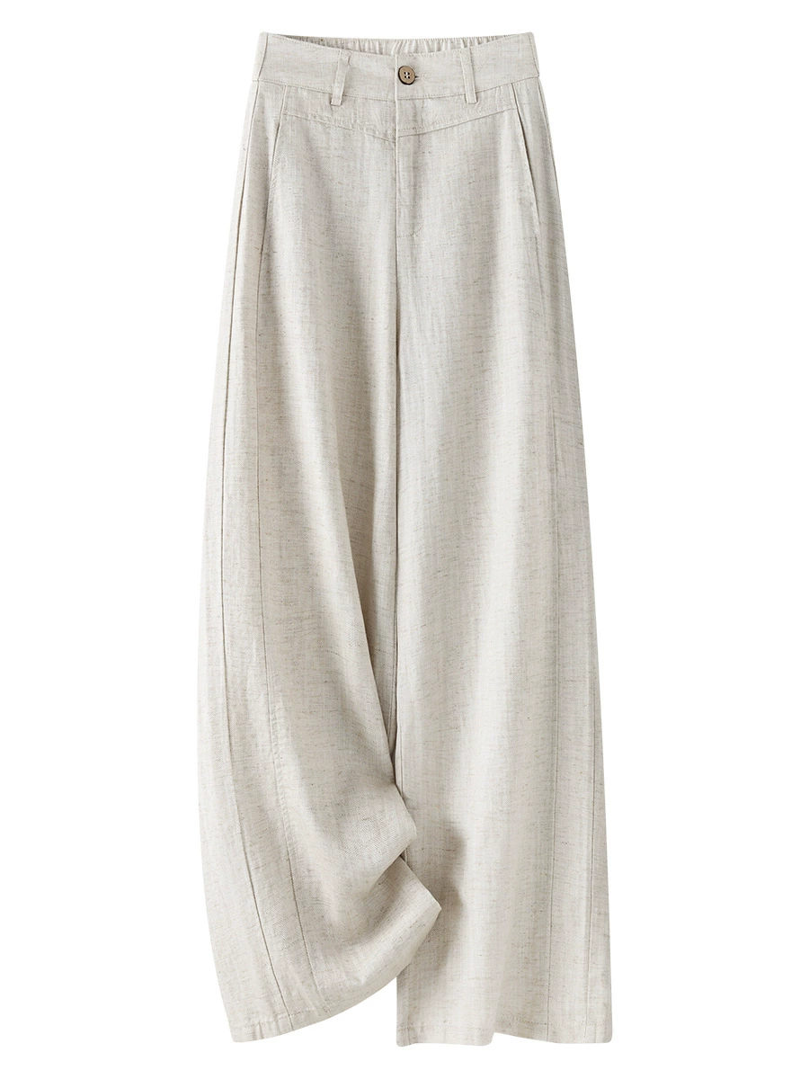 Linen-Tencel Old-Money Pants - Image 5