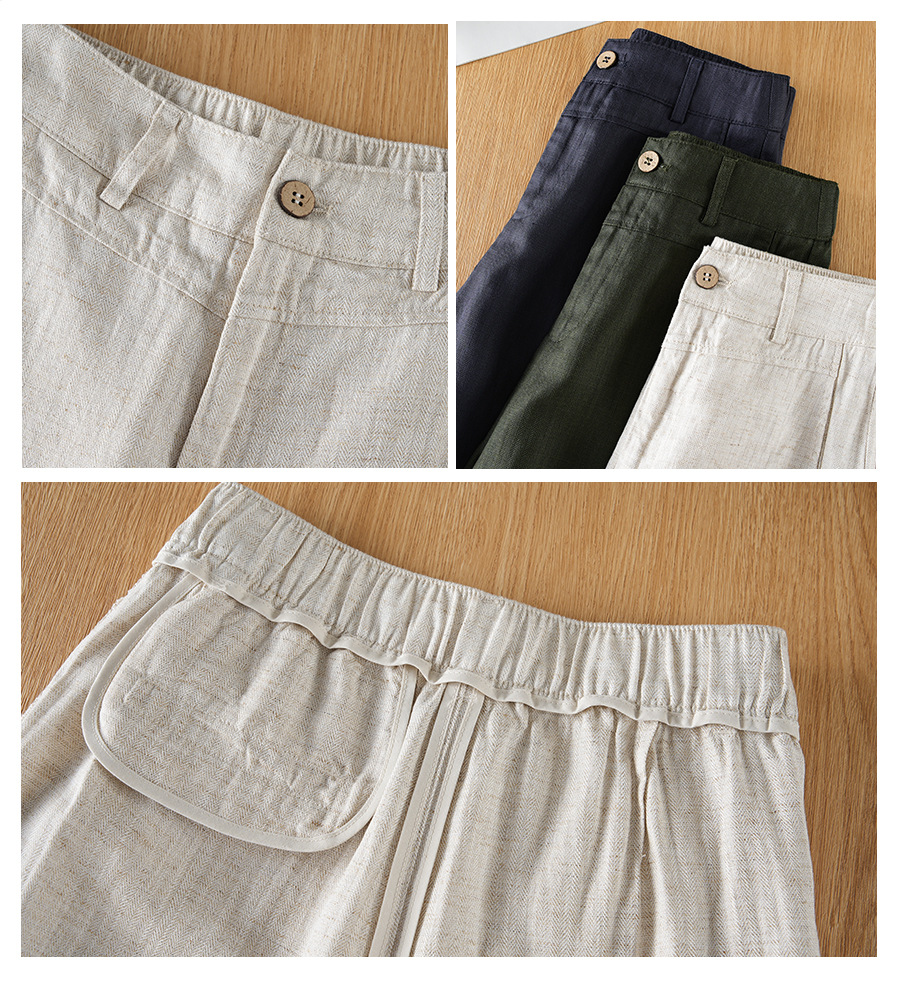 Linen-Tencel Old-Money Pants - Image 6