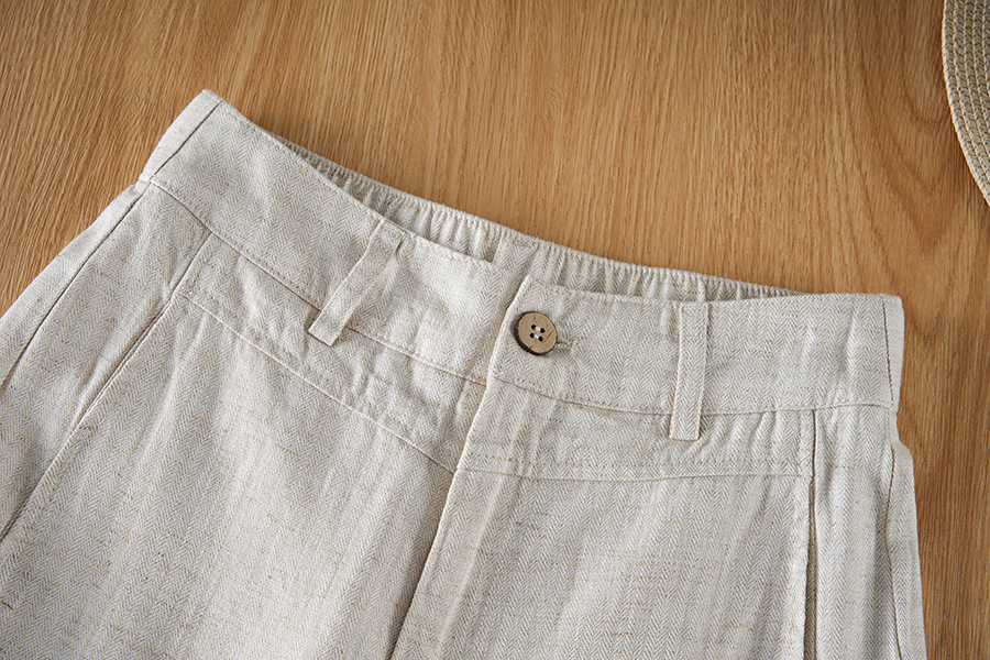 Linen-Tencel Old-Money Pants - Image 9