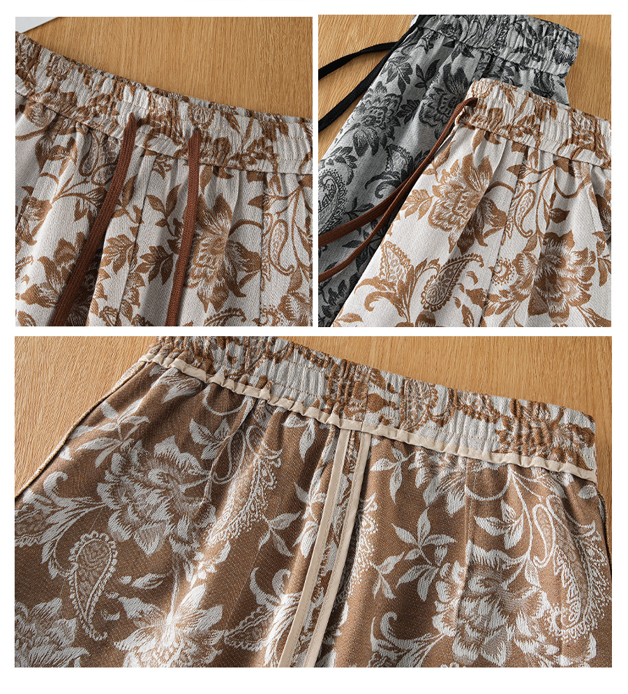 Jacquard Wide-Leg Pants - Image 6