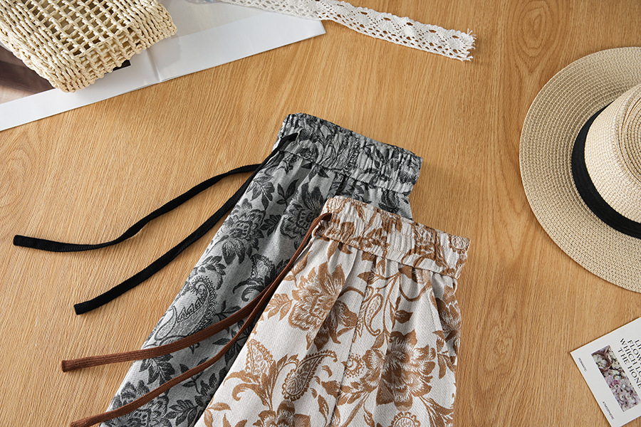 Jacquard Wide-Leg Pants - Image 8