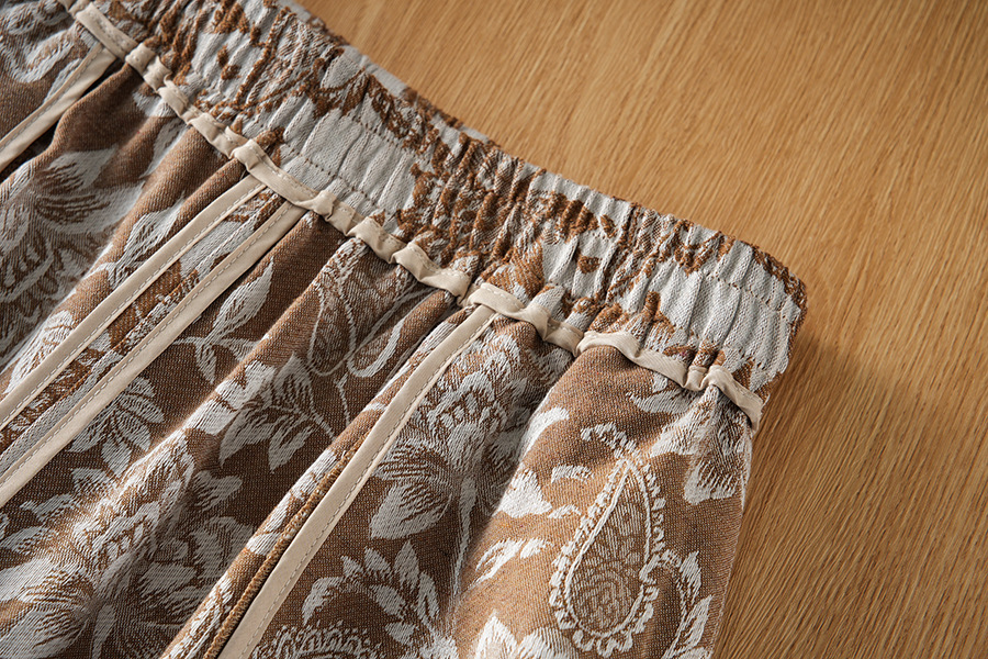 Jacquard Wide-Leg Pants - Image 11