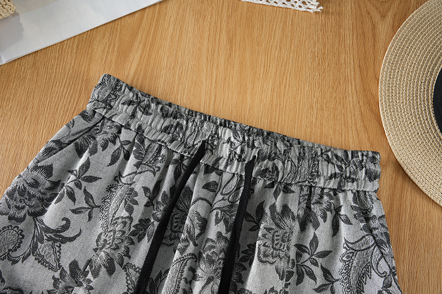 Jacquard Wide-Leg Pants - Image 15