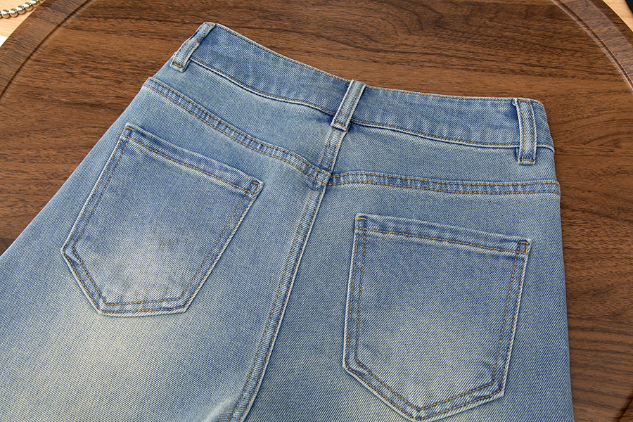 Embroidered Denim Shorts - Image 14