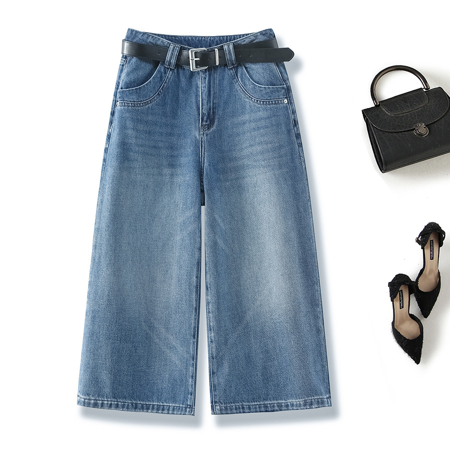 Cropped Straight-Leg Jeans - Image 5