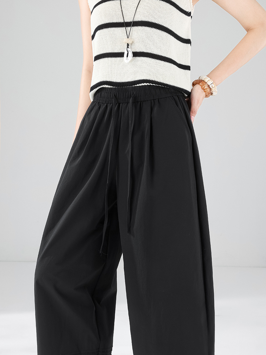 Petite lace white wide-leg casual pants (Ready to Ship) - Image 15
