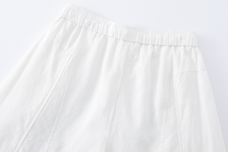 2026 Summer New Tencel Linen Cropped Pants Flower (Factory Direct Price) - Image 12