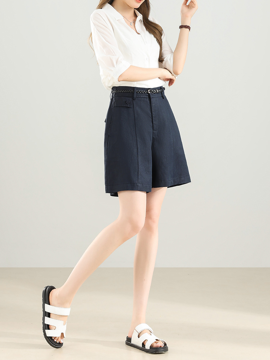 Beautiful Styling Of Pocket Elastic Shorts Blind Dropshipping
