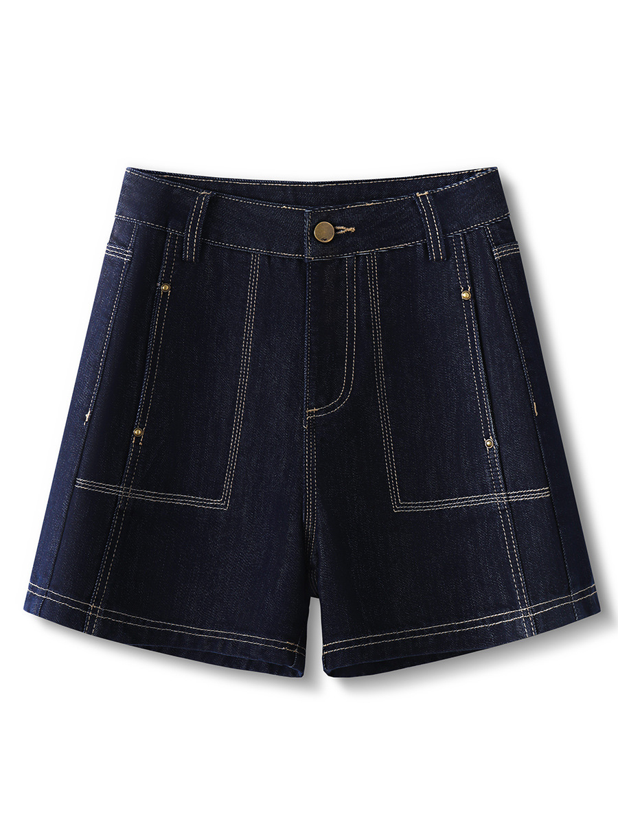 Worsted cotton shorts
