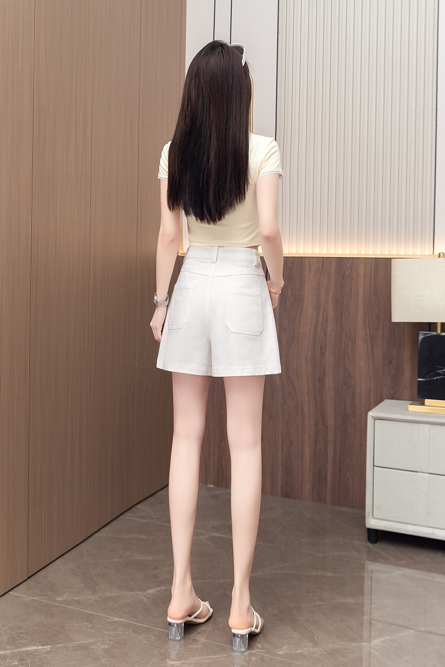 Tencel shorts SFEISHOW
