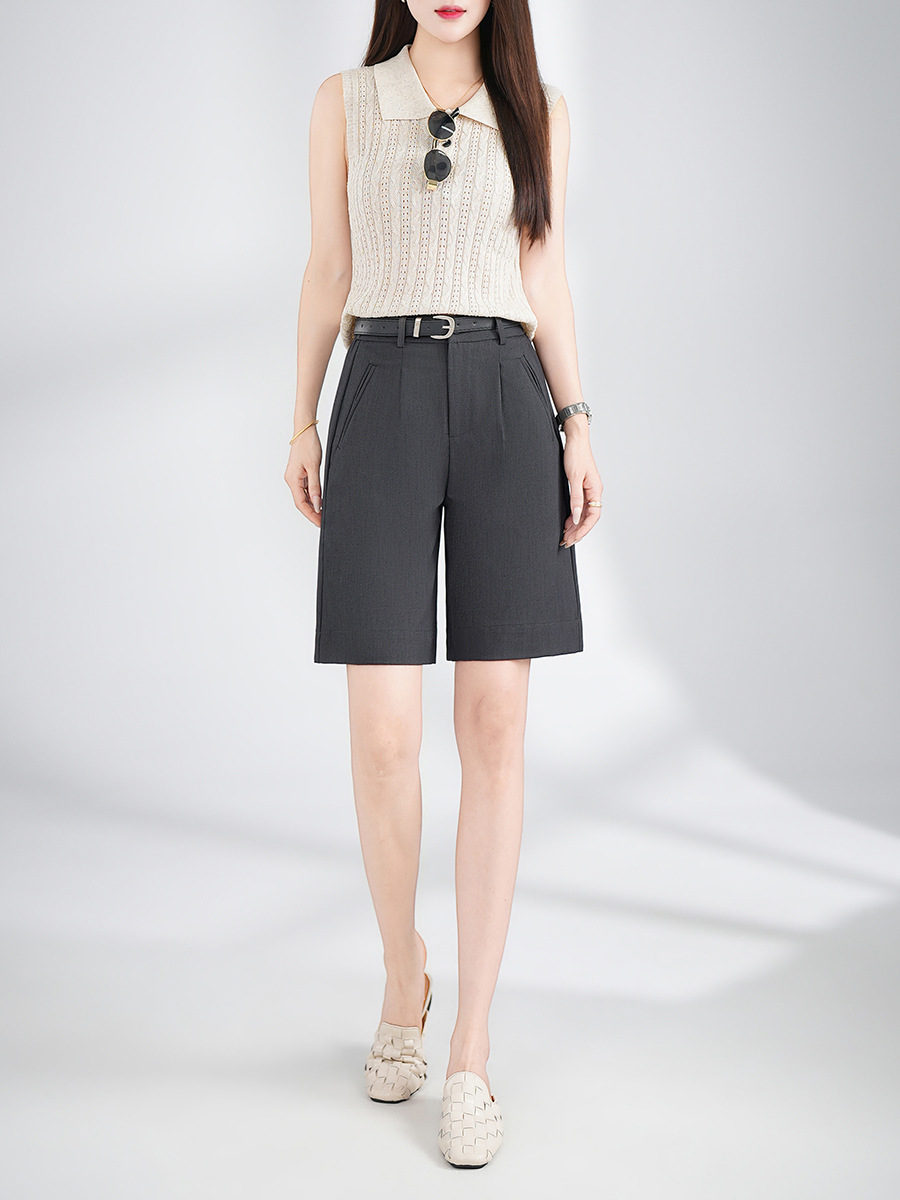 Simple commuter style breathable Tencel acetate wool (Ready to Ship) - Image 2