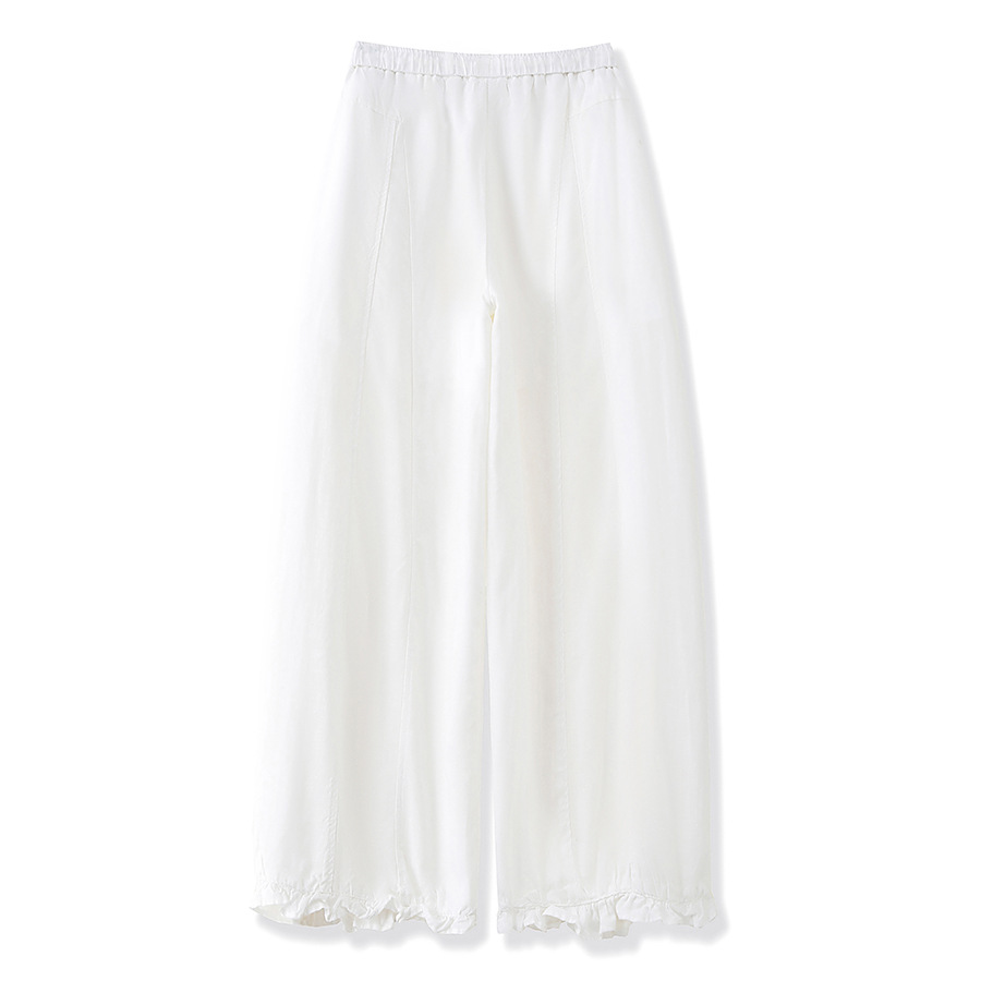 2026 Summer New Tencel Linen Cropped Pants Flower (Factory Direct Price) - Image 10