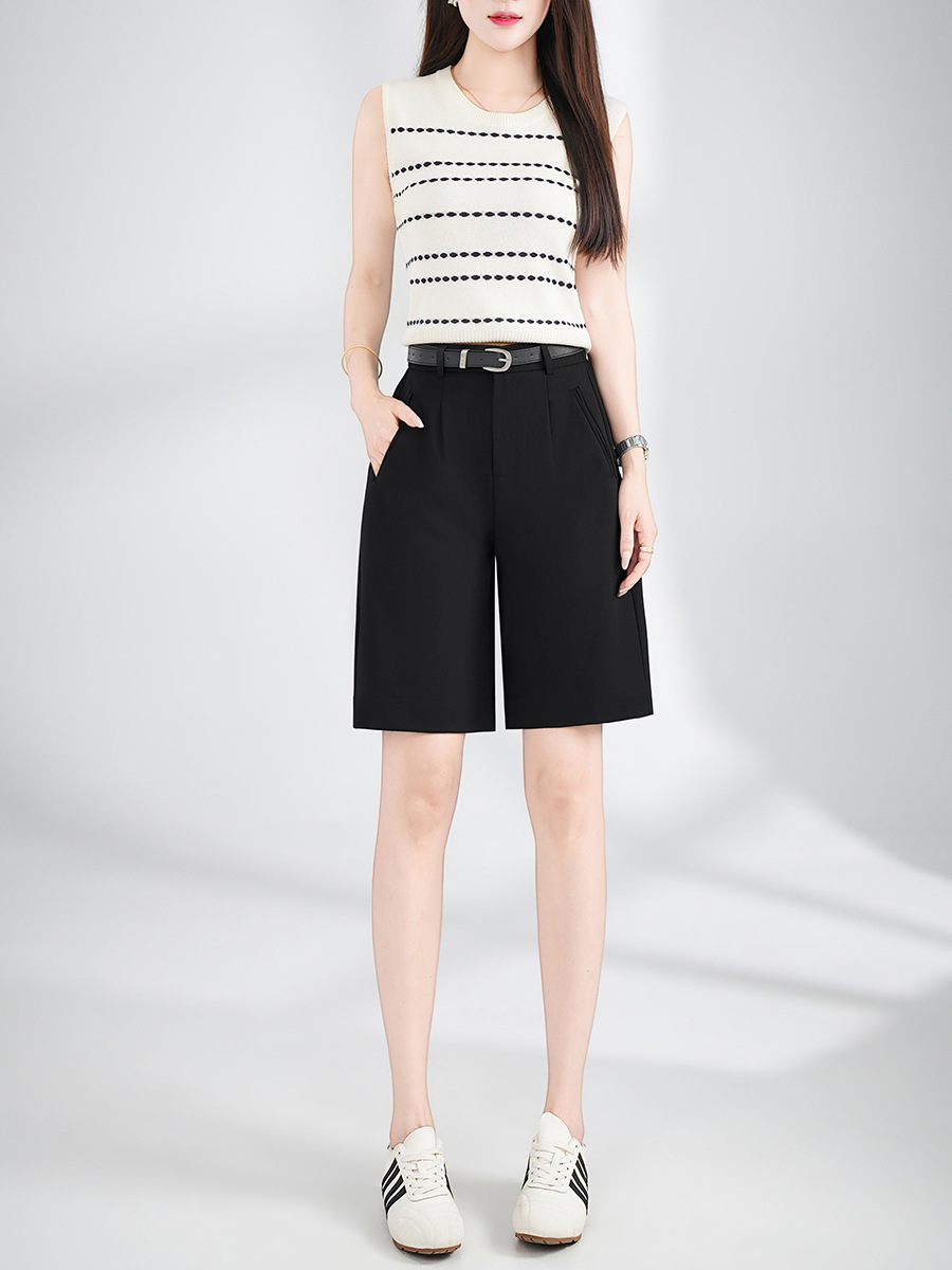 Simple commuter style breathable Tencel acetate wool (Ready to Ship) - Image 4