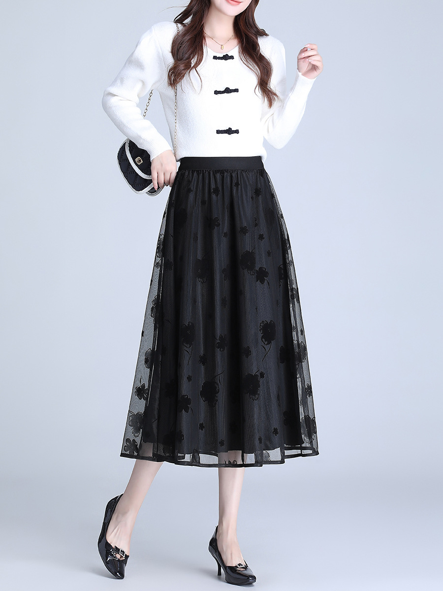 Flocked Fashion - View 5 | SFEISHOW