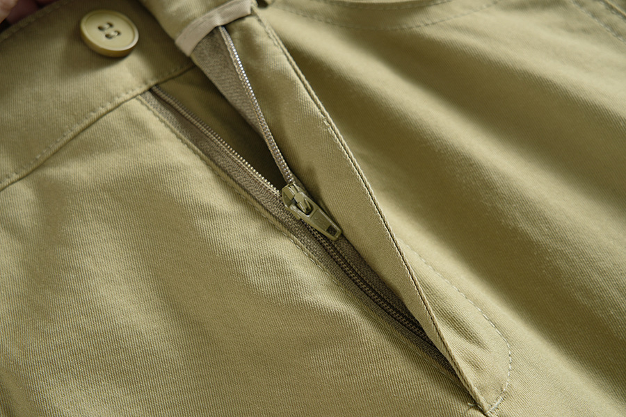 Tencel Cotton Petite Ninth Wide Leg Casual Pants (Ready to Ship) - Image 8