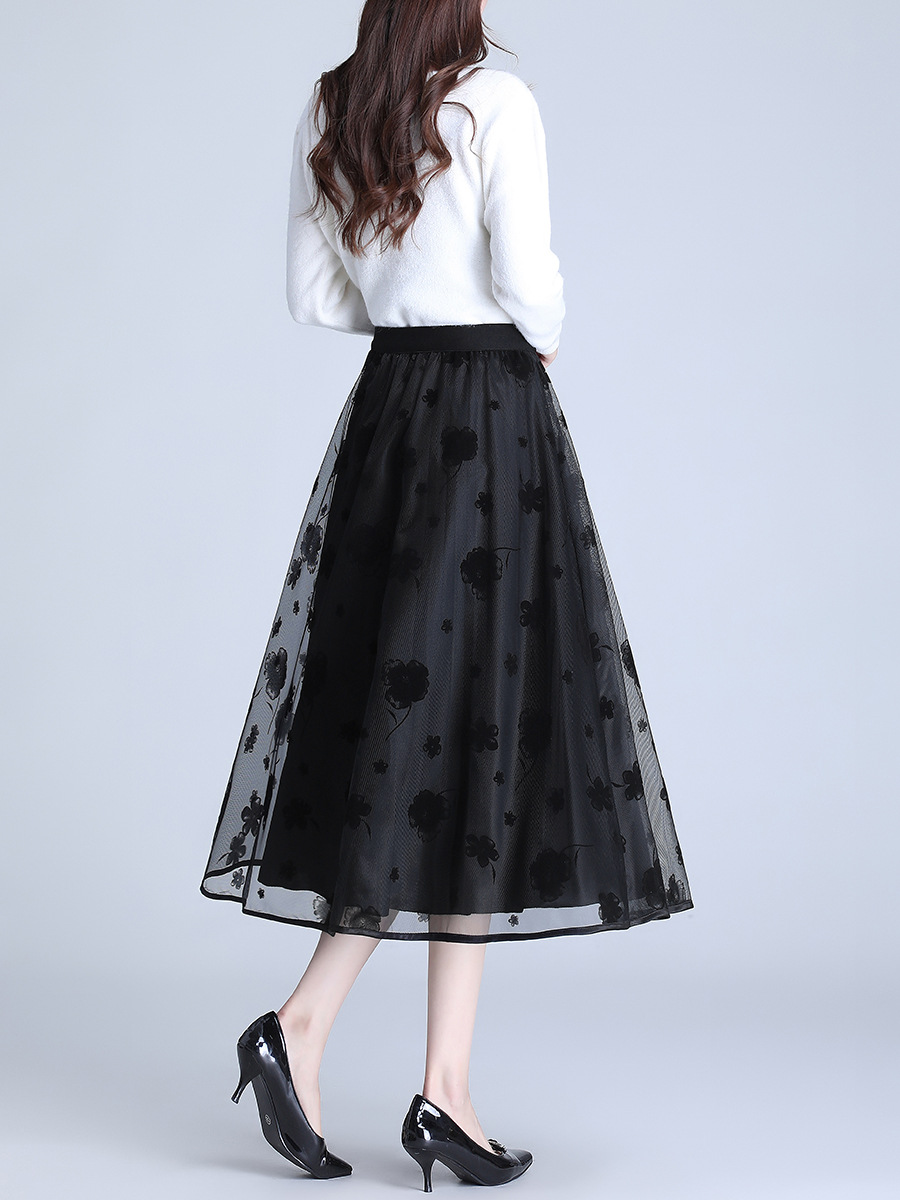 Flocked Fashion - View 4 | SFEISHOW