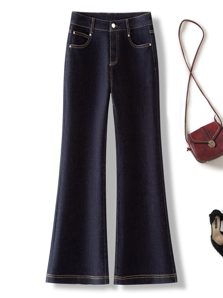 Women’s High-Waisted Flared Jeans (Cropped & (Ready to Ship)